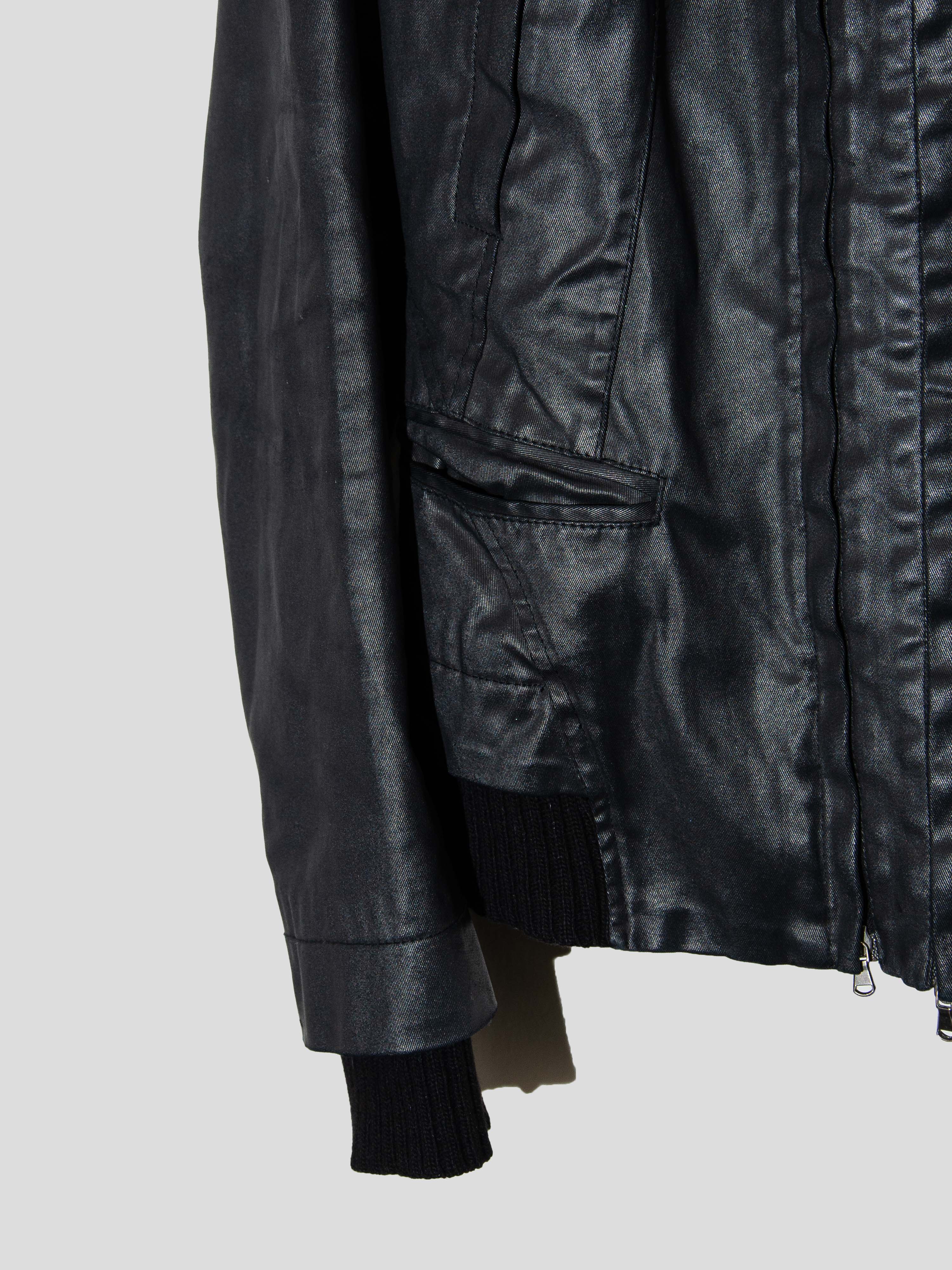 Paneled Bomber Jacket
