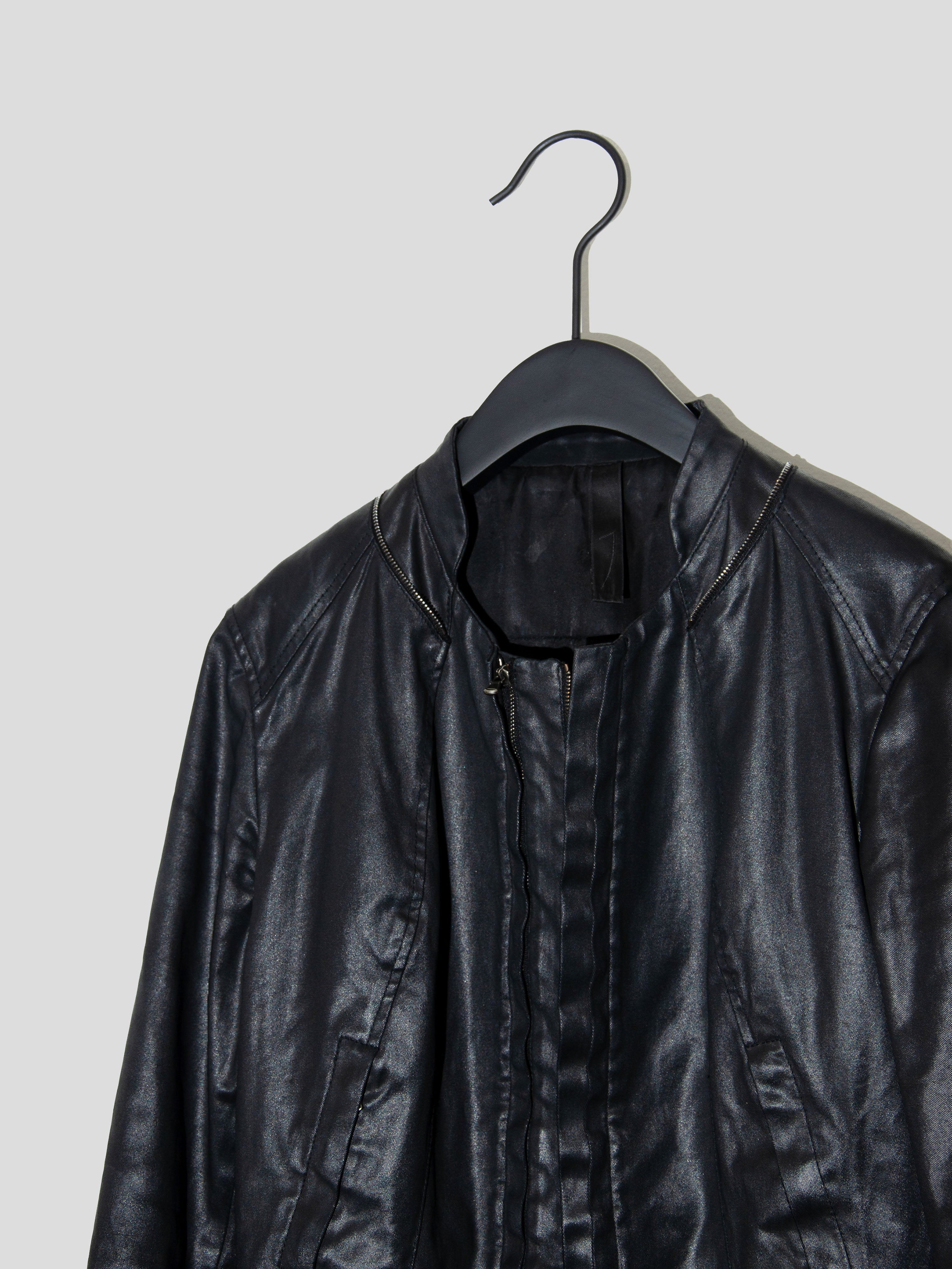 Paneled Bomber Jacket
