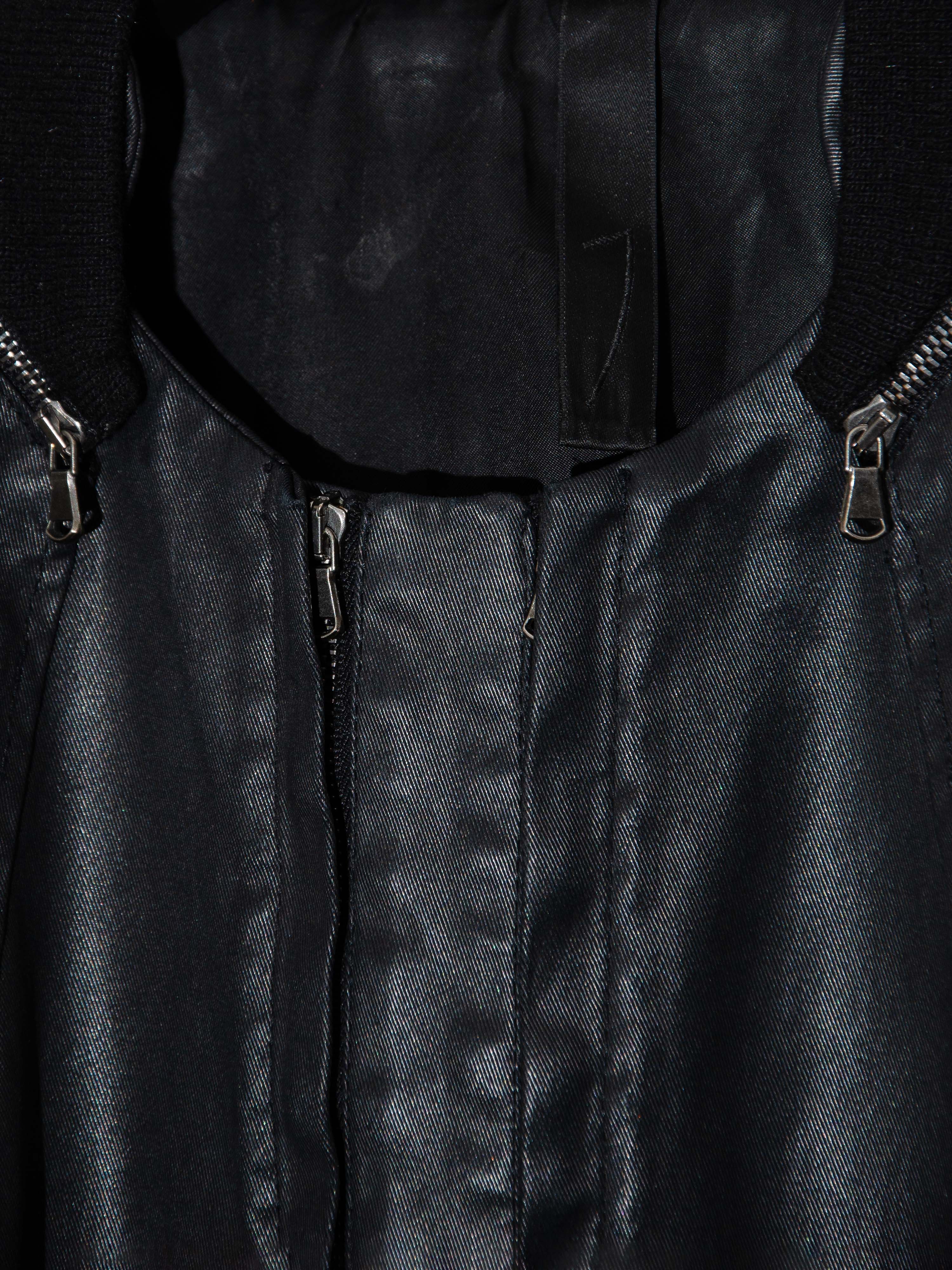 Paneled Bomber Jacket