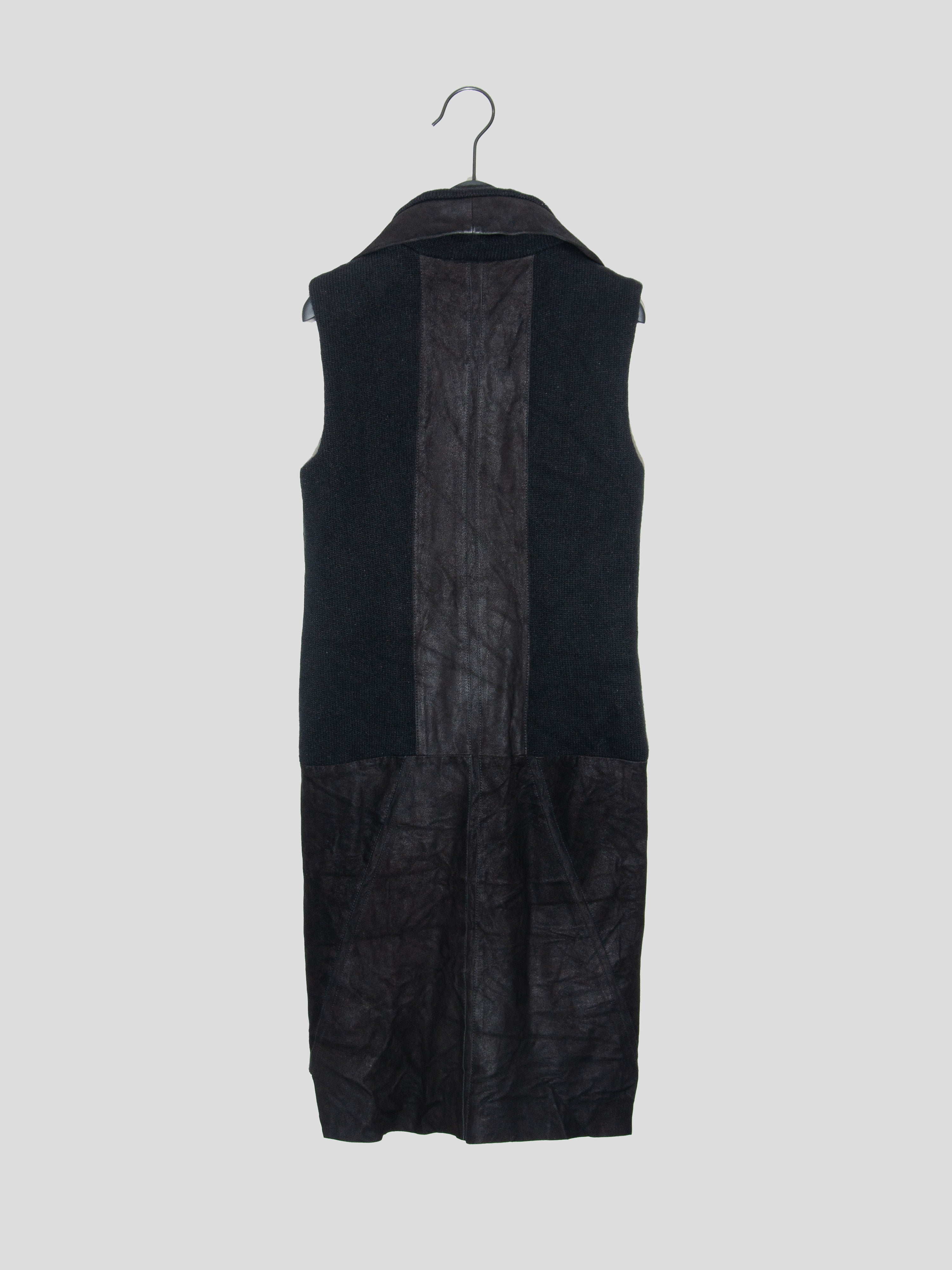 Zipped Long Vest