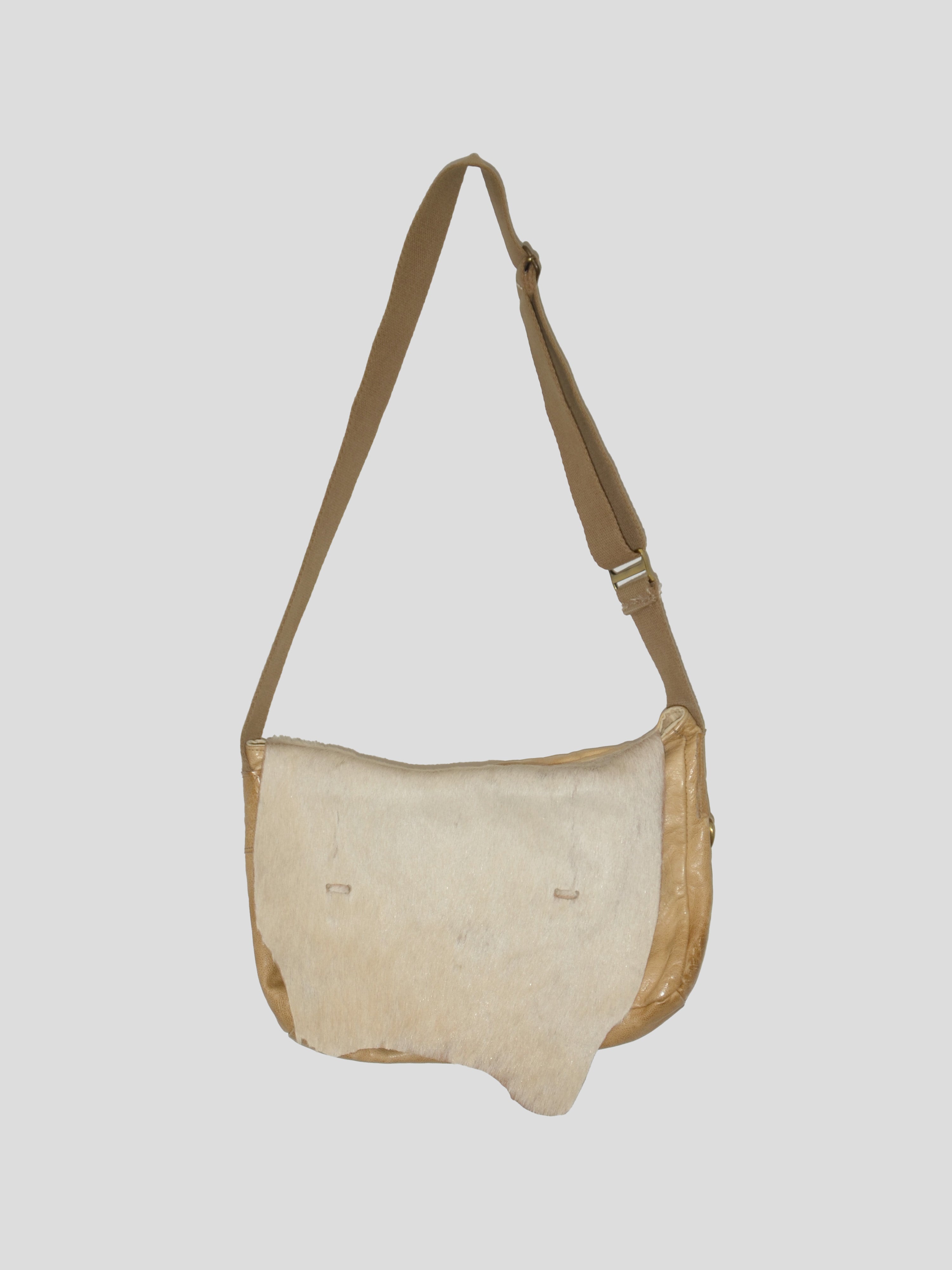 Pony Hair Messenger Bag