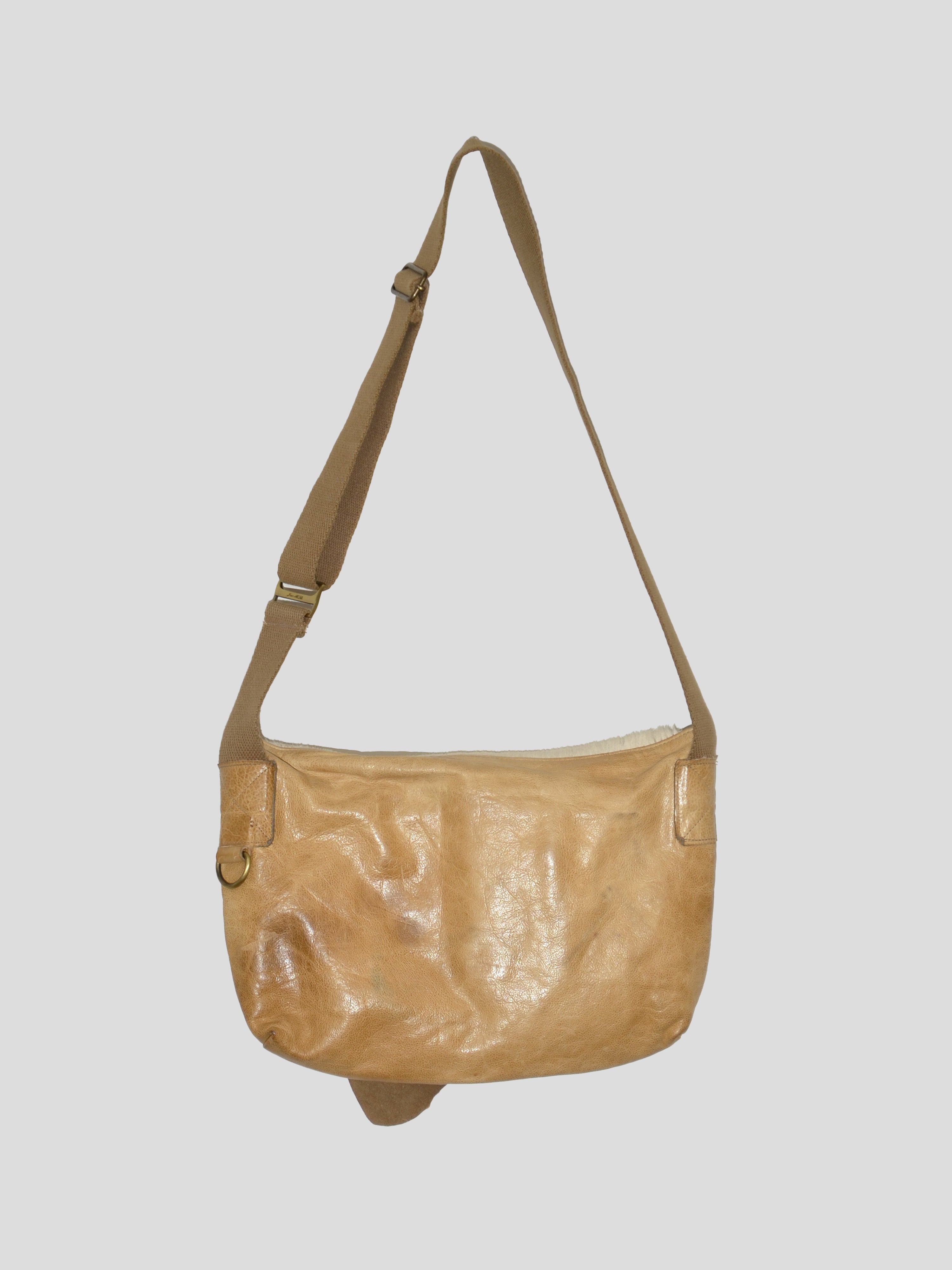 Pony Hair Messenger Bag