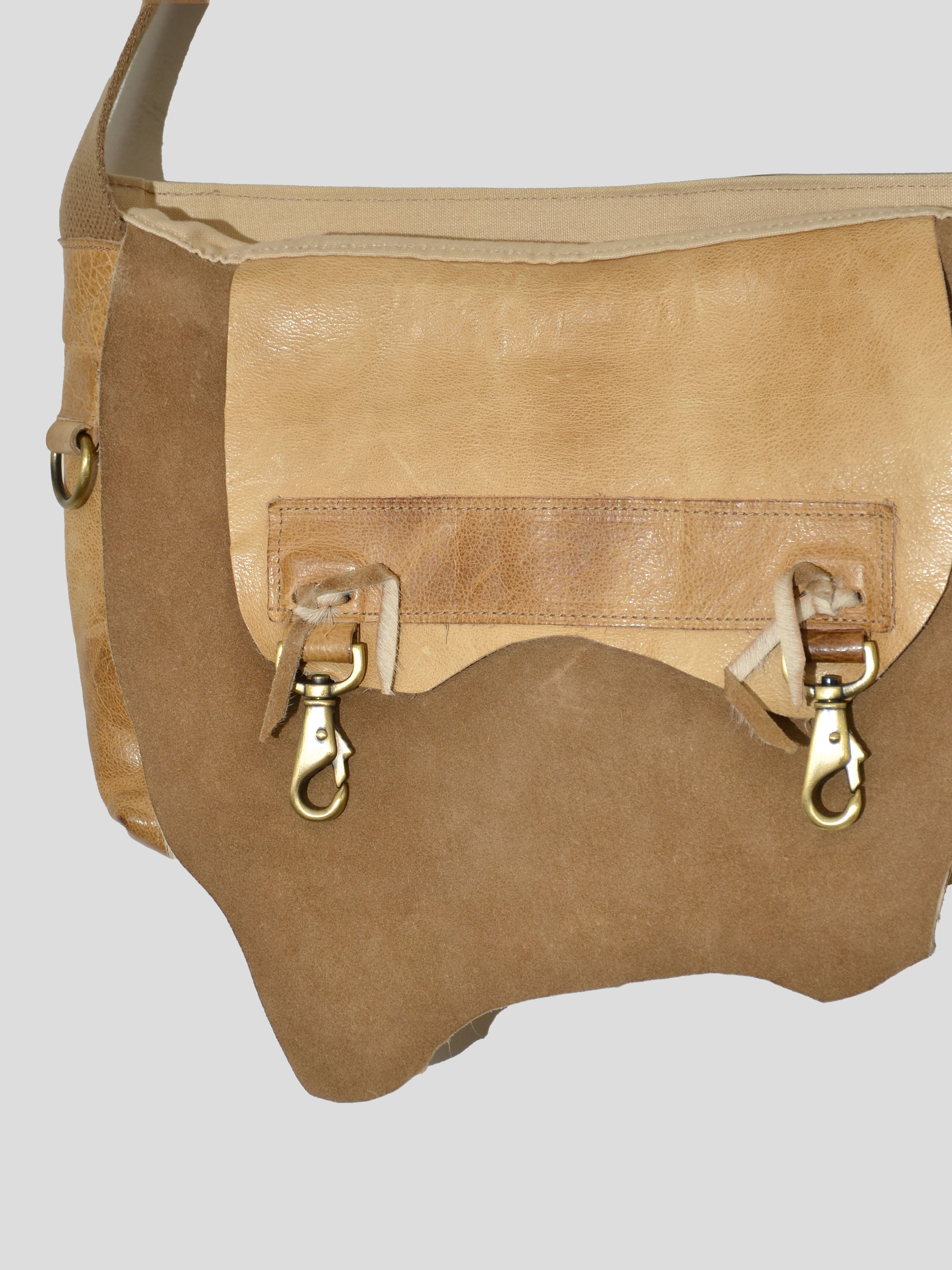 Pony Hair Messenger Bag
