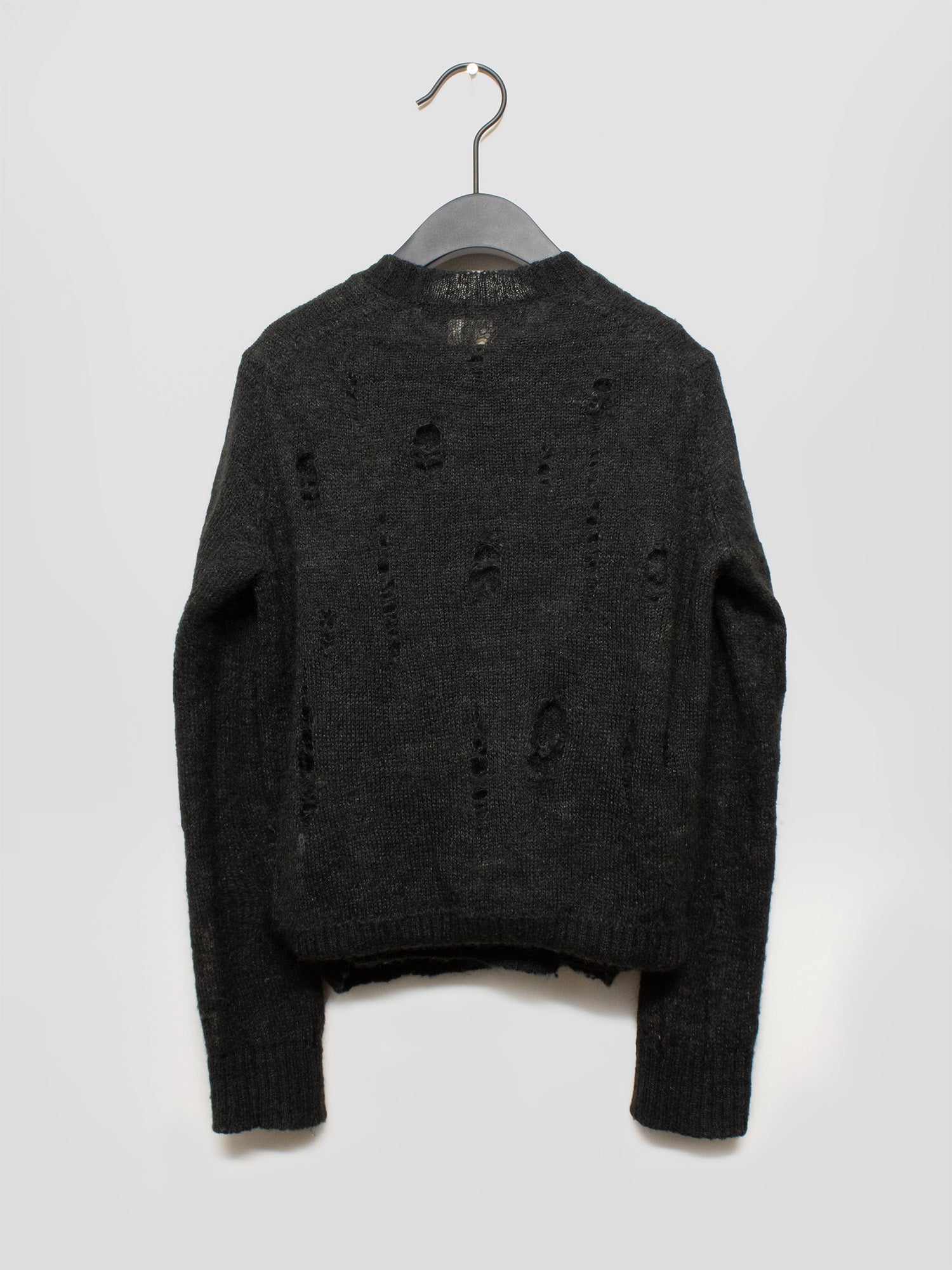 AW06 Distressed Flip Cardigan