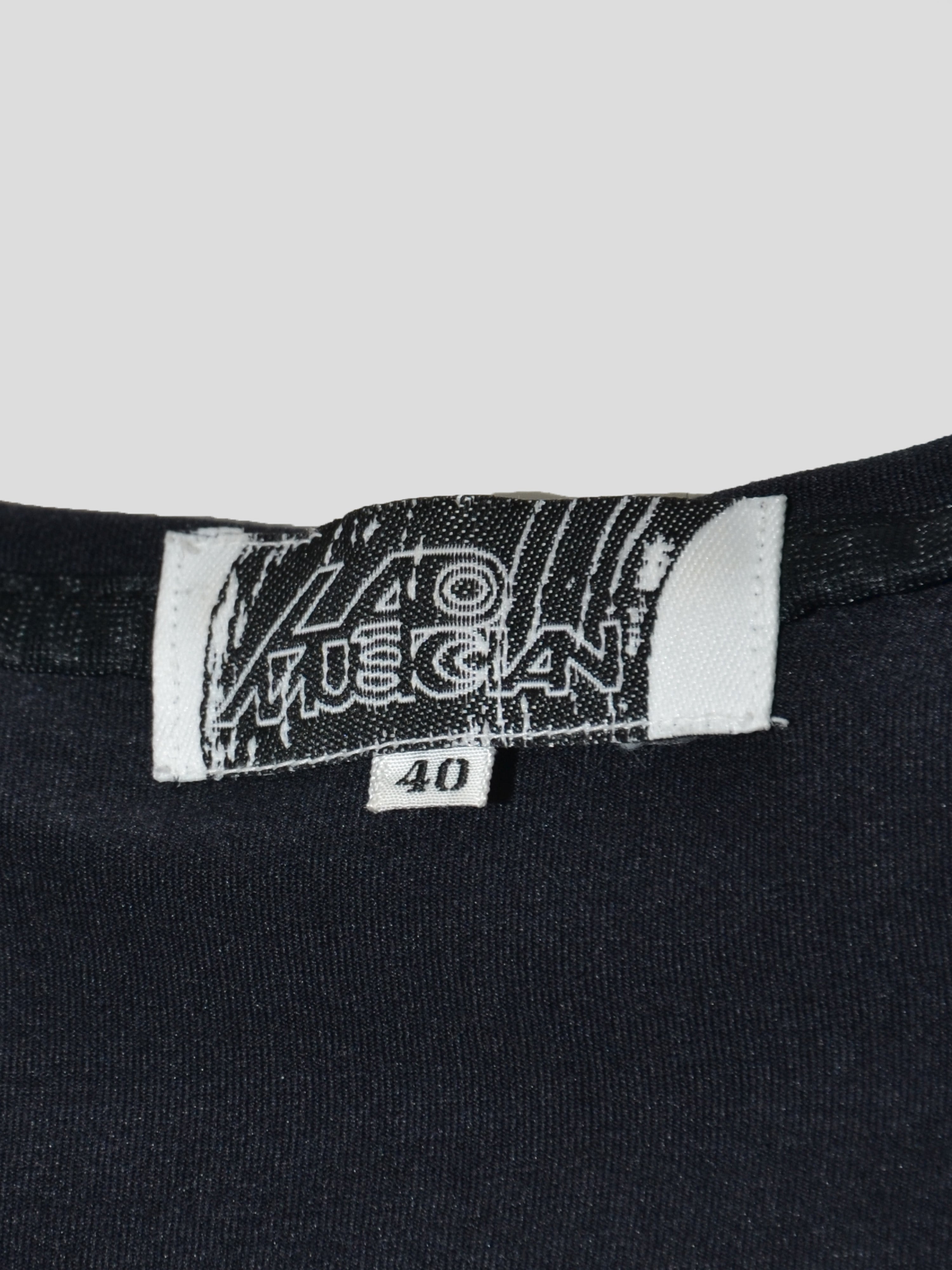 SS98 Bird Print Jersey Hoodie