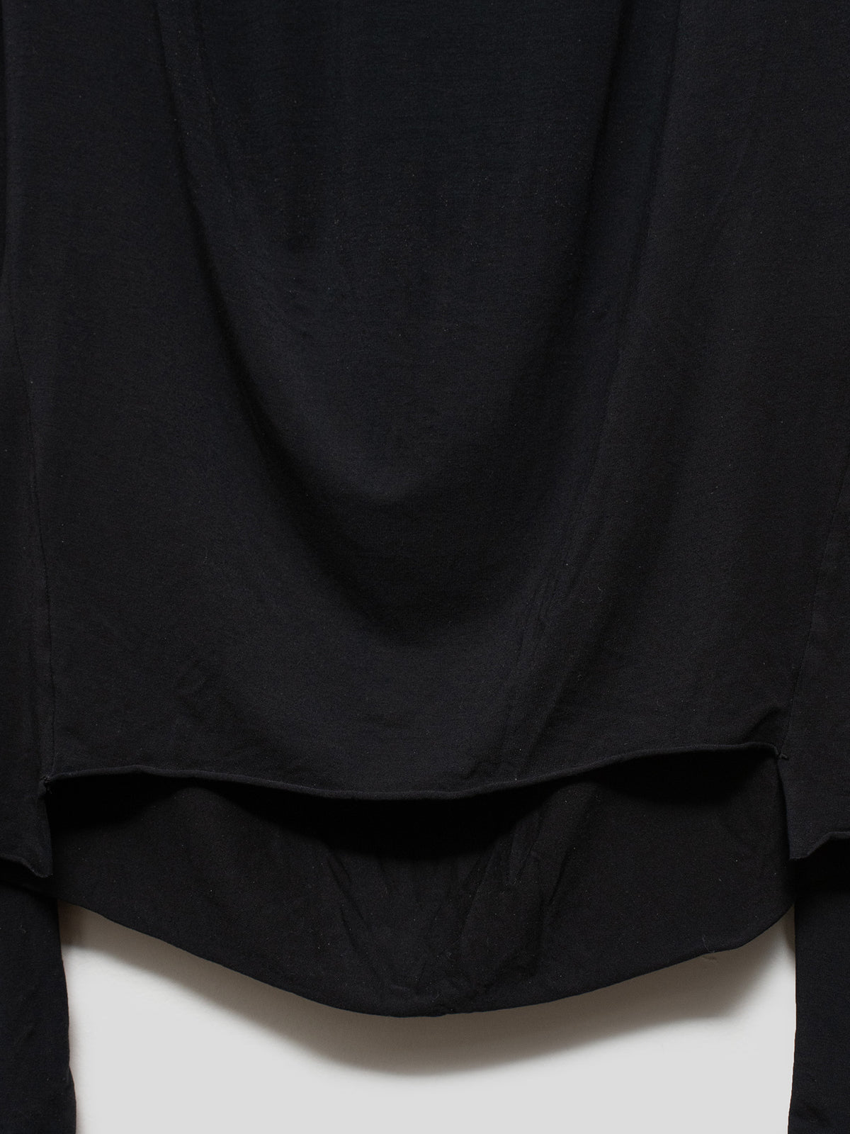 2010s Square-Neck Longsleeve T-shirt