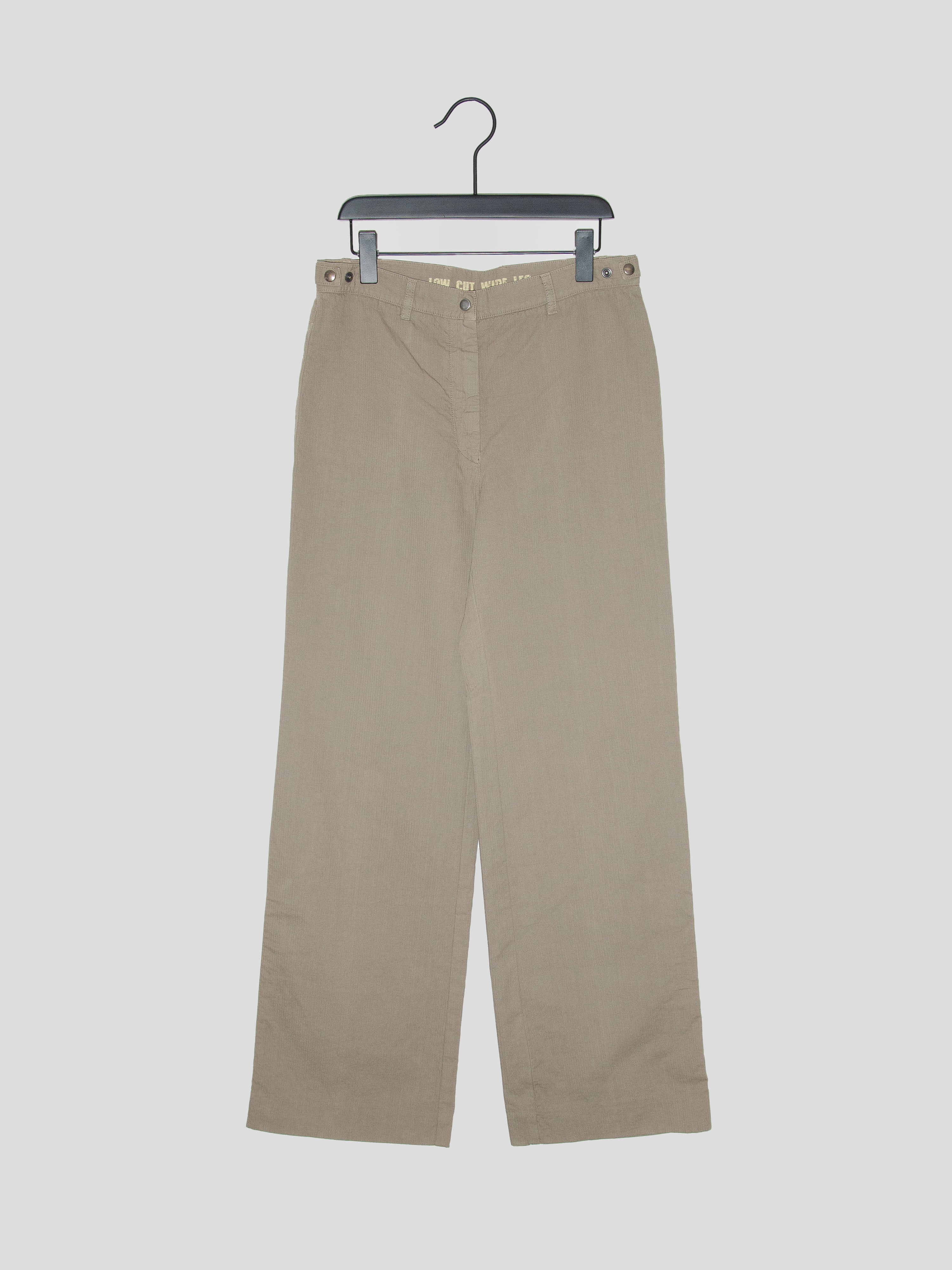 AW03 Low Rise Wide Leg Trousers