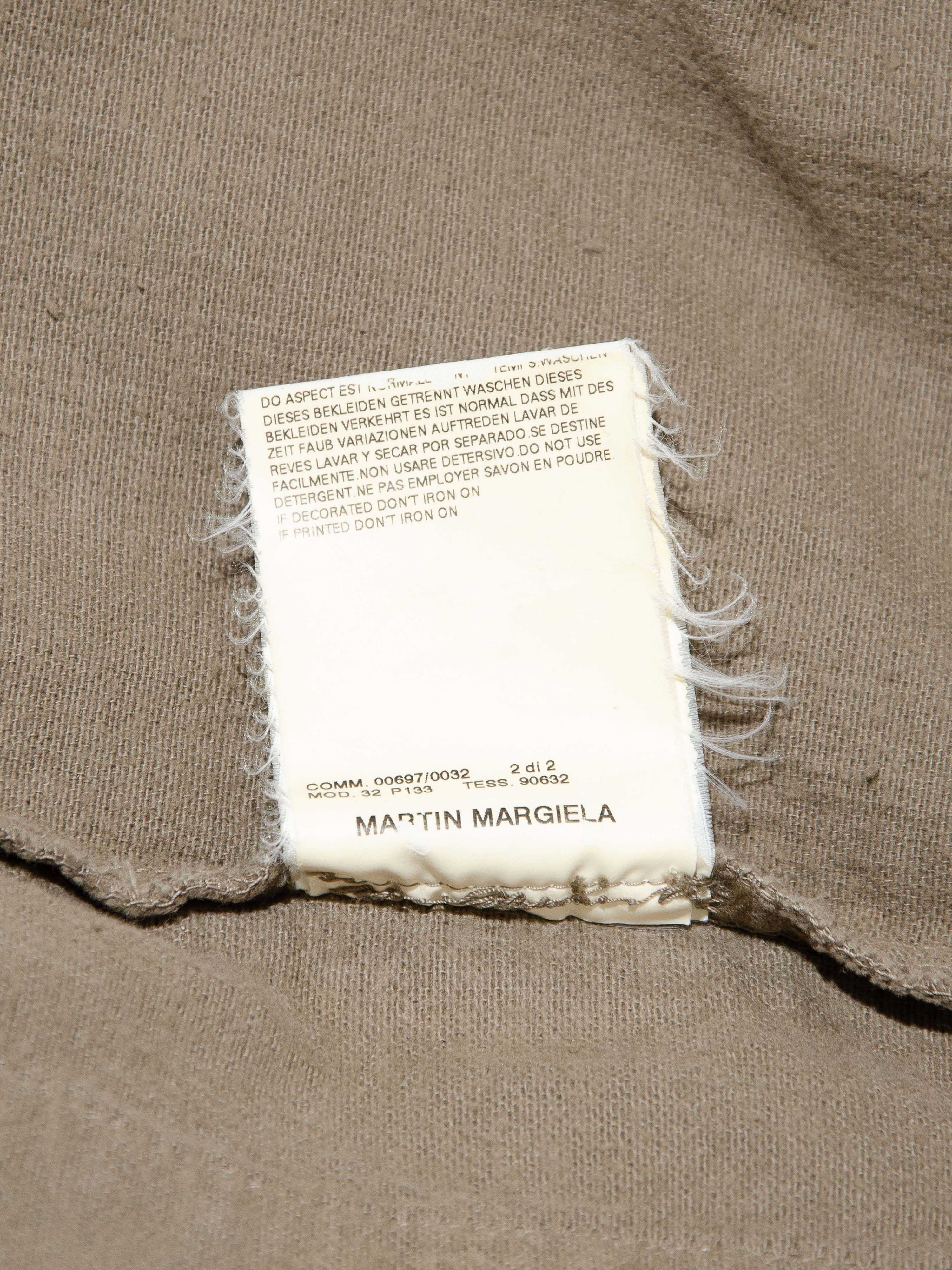 AW03 Low Rise Wide Leg Trousers