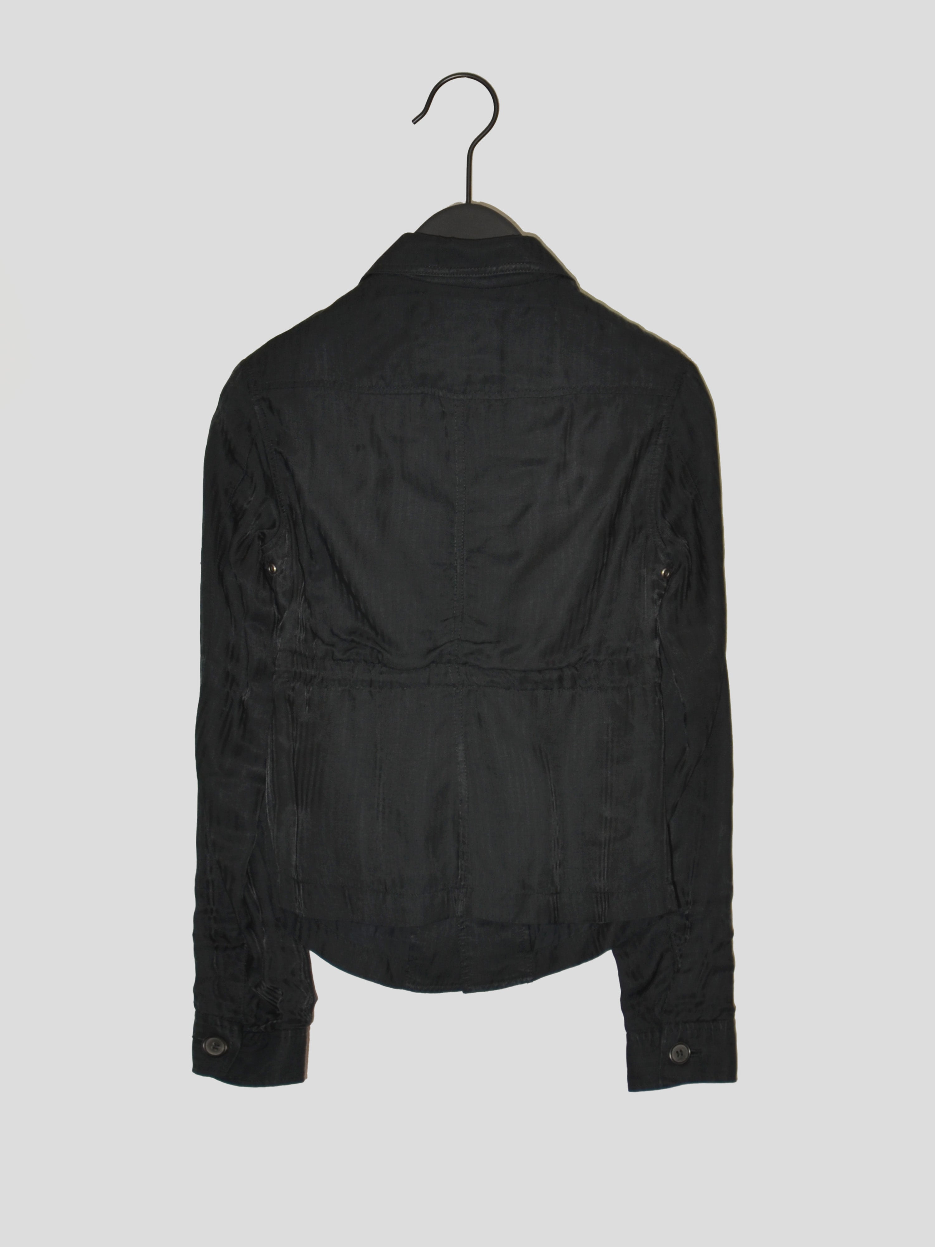 Pinstripe Military Jacket