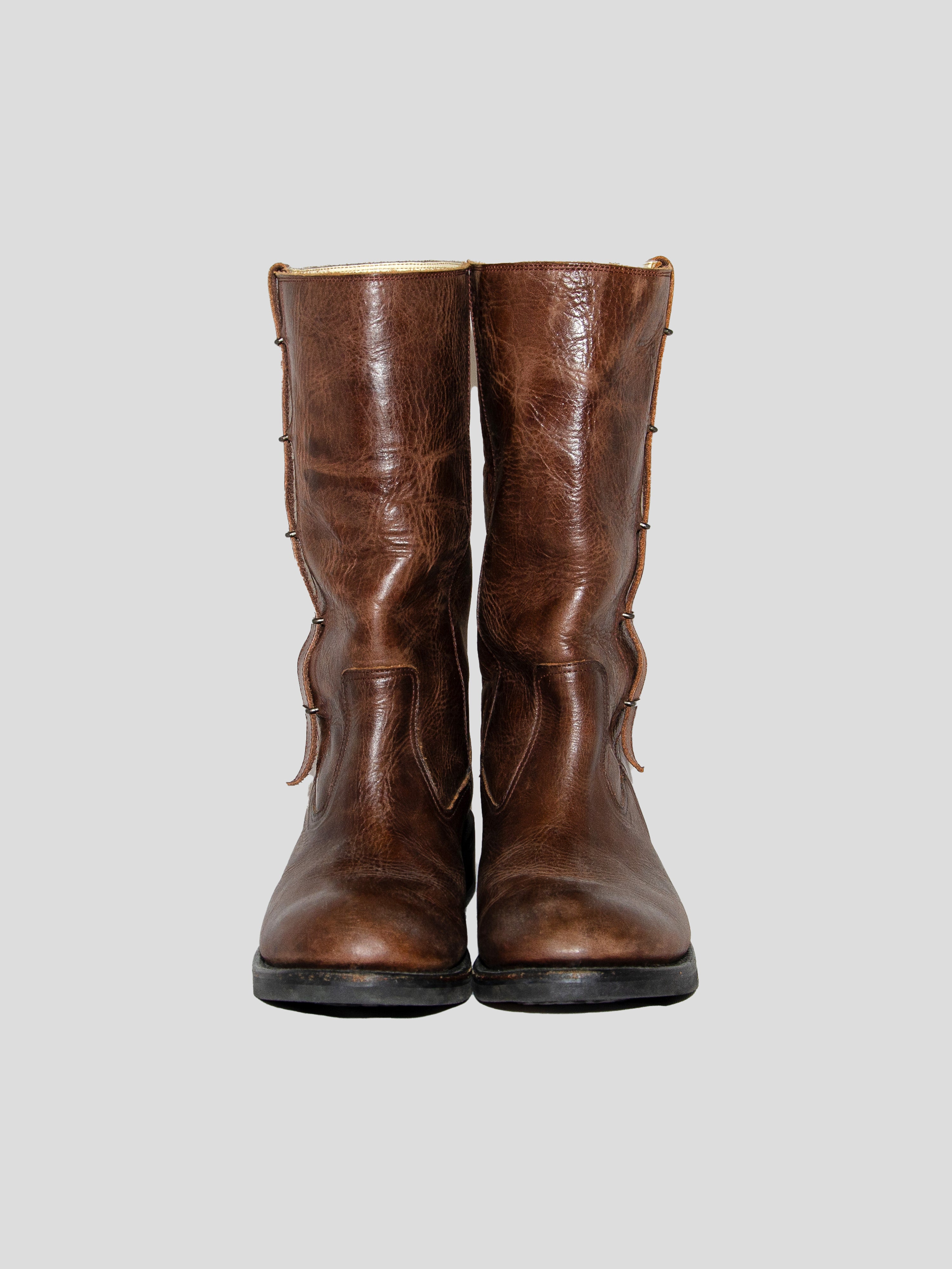 AW06 "CDA" Hook Spine Boots