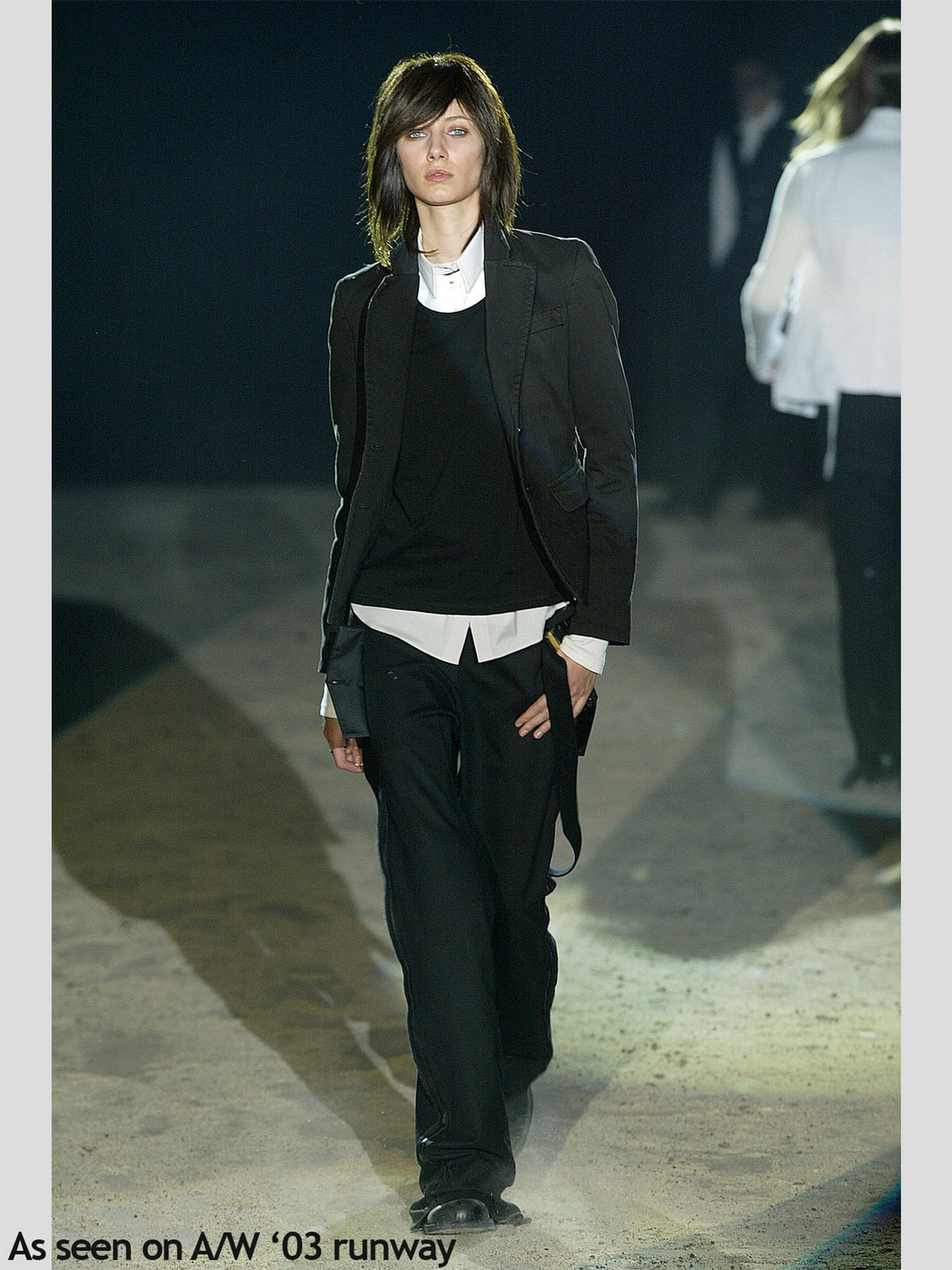 AW03 Raw-Edge Trousers
