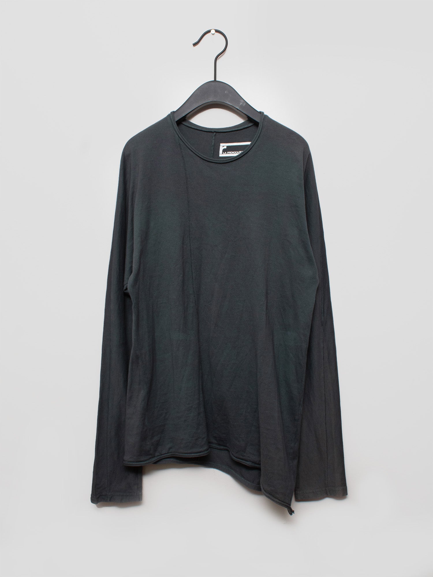 Asymmetrical Long-sleeve T-shirt