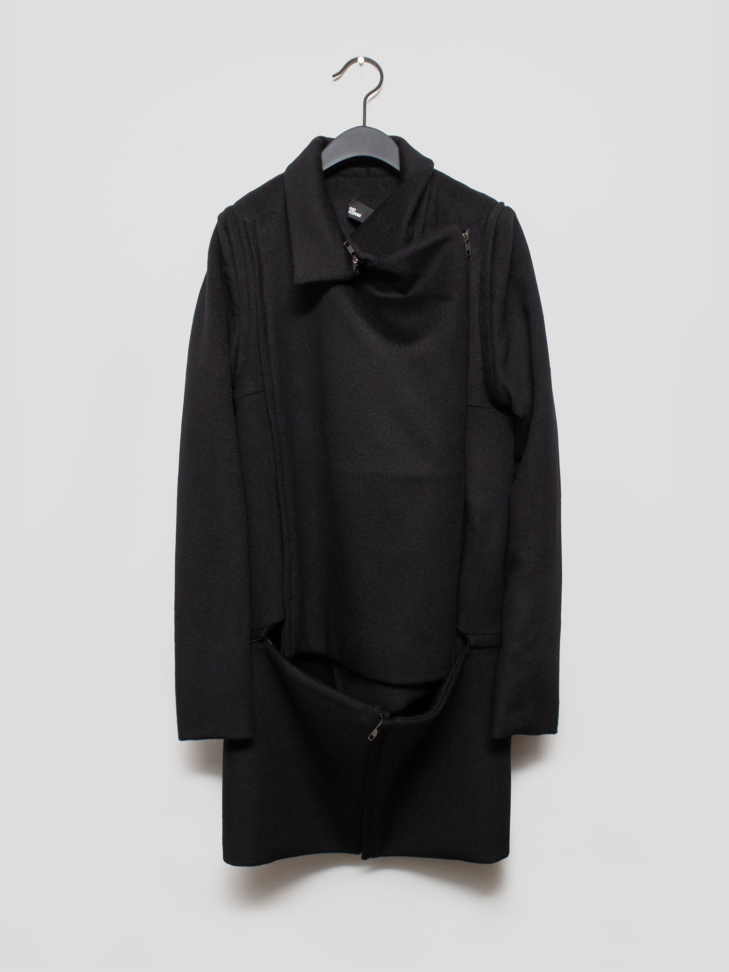 2010s Modular Zip Wool Jacket
