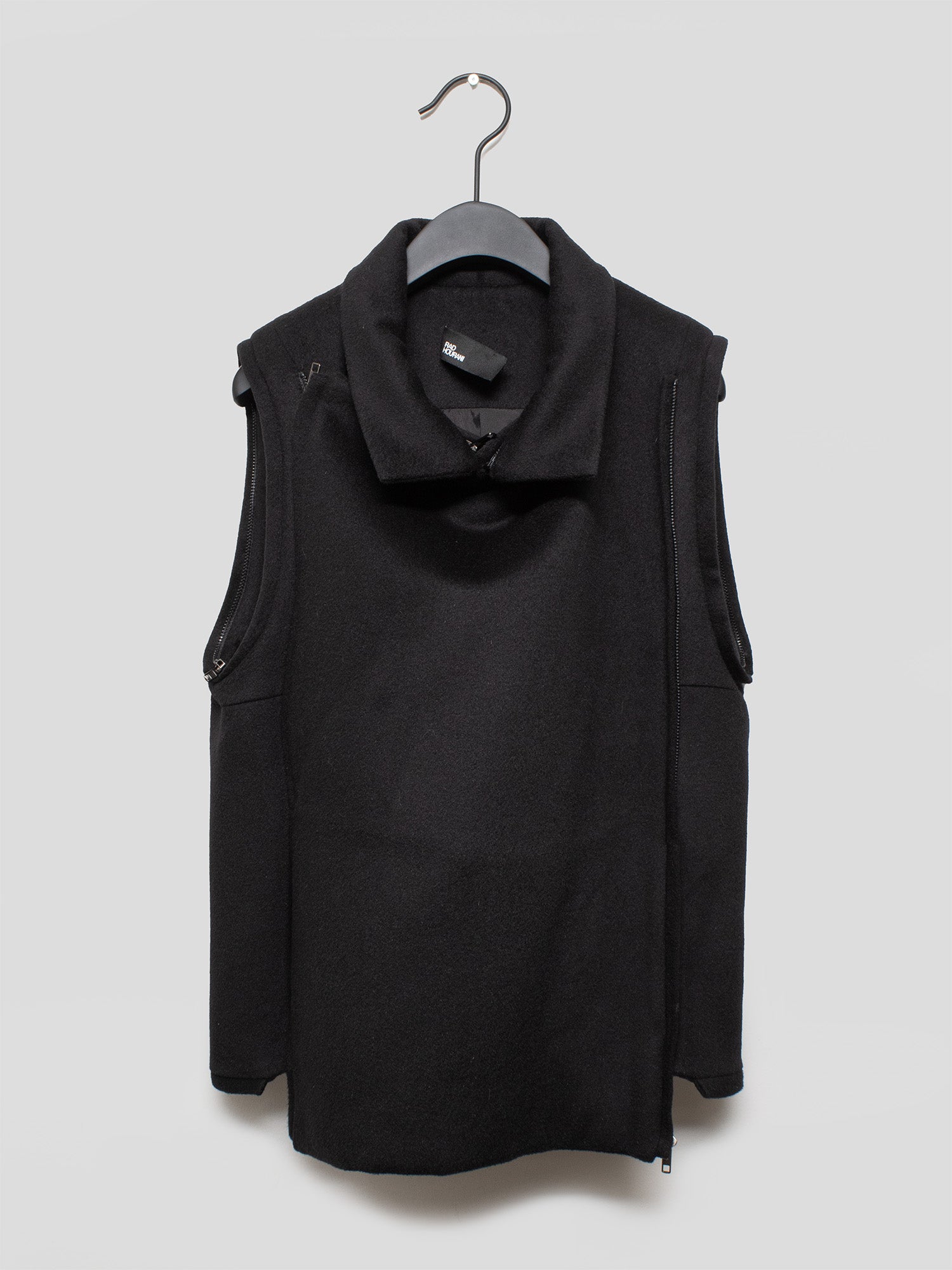 2010s Modular Zip Wool Jacket