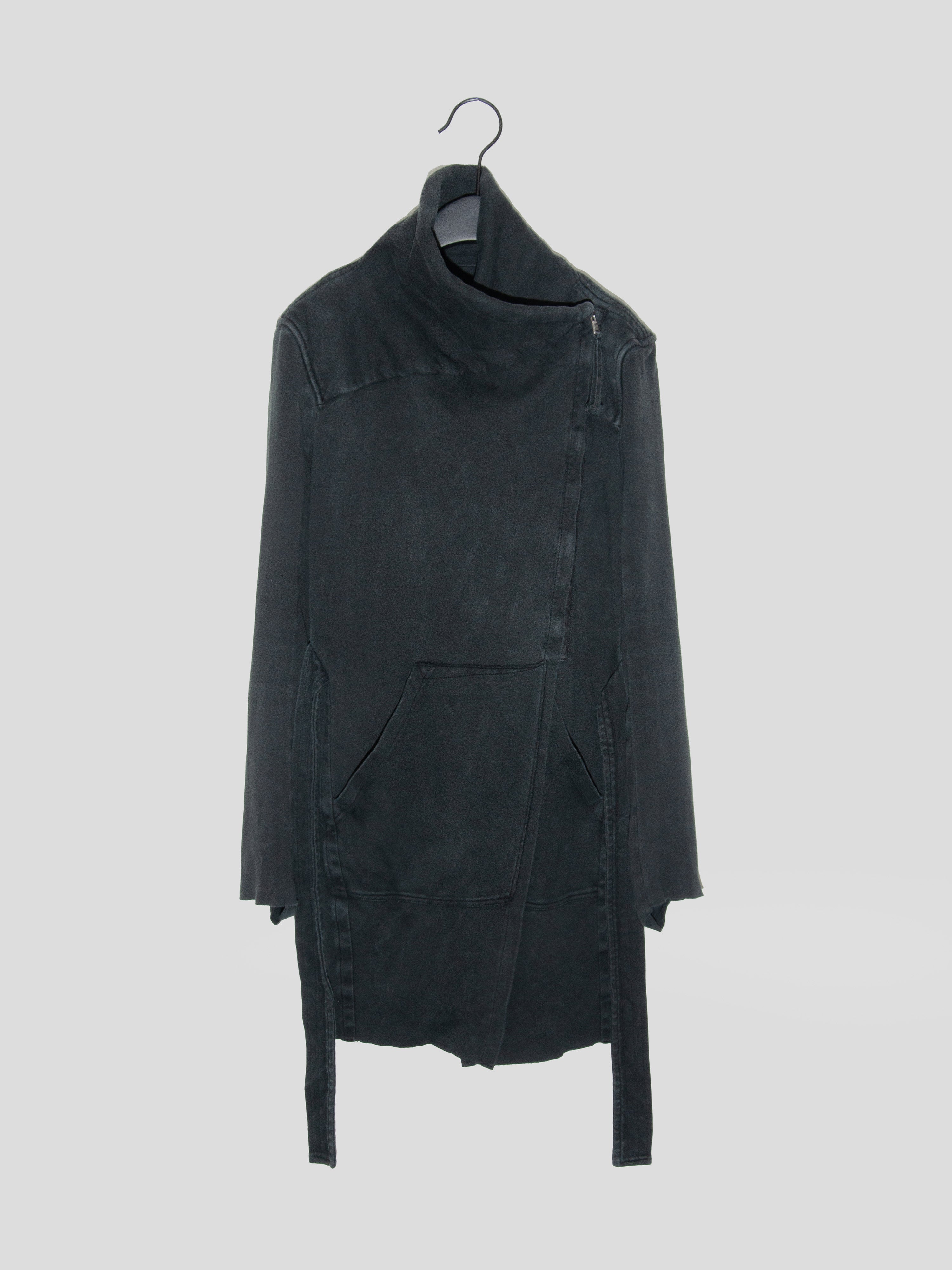 Asymmetrical Zip Coat