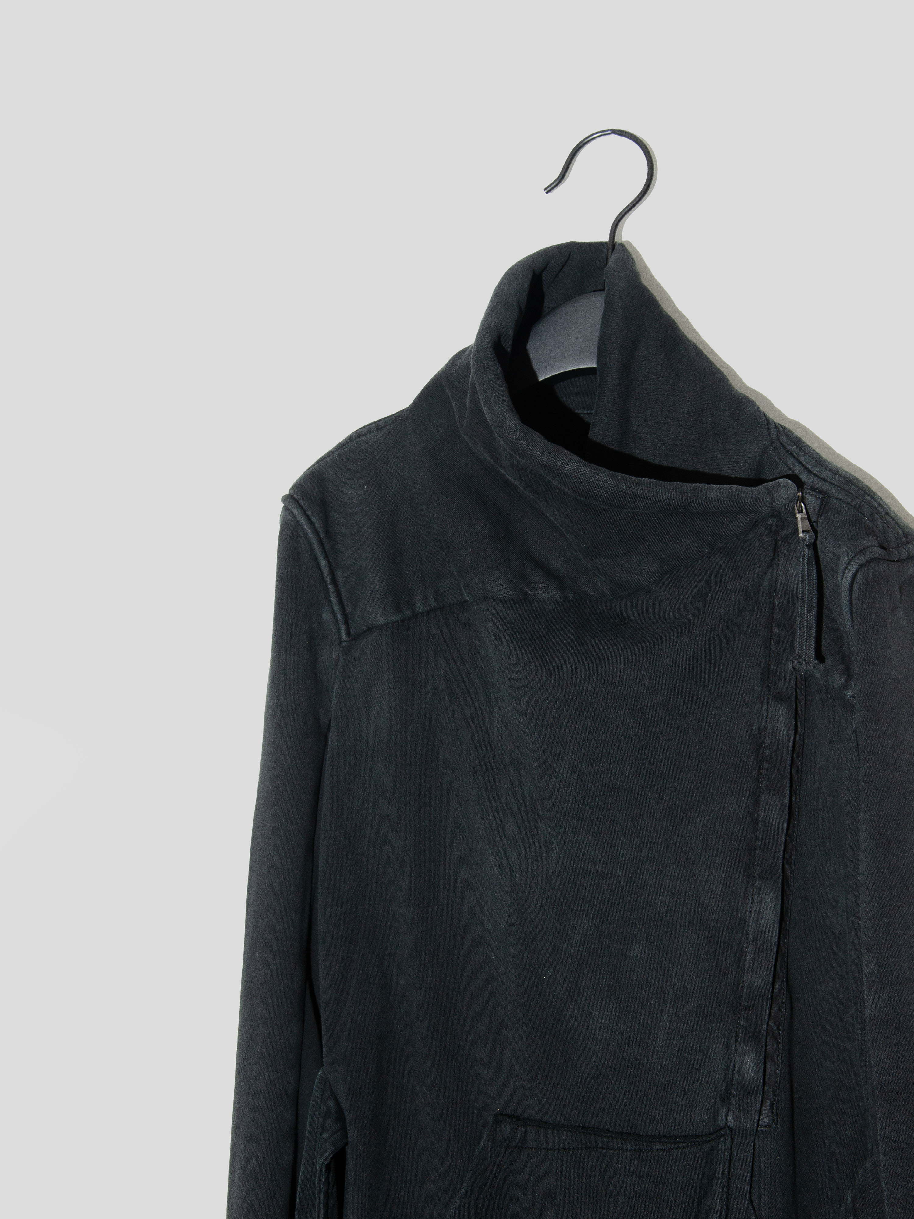 Asymmetrical Zip Coat