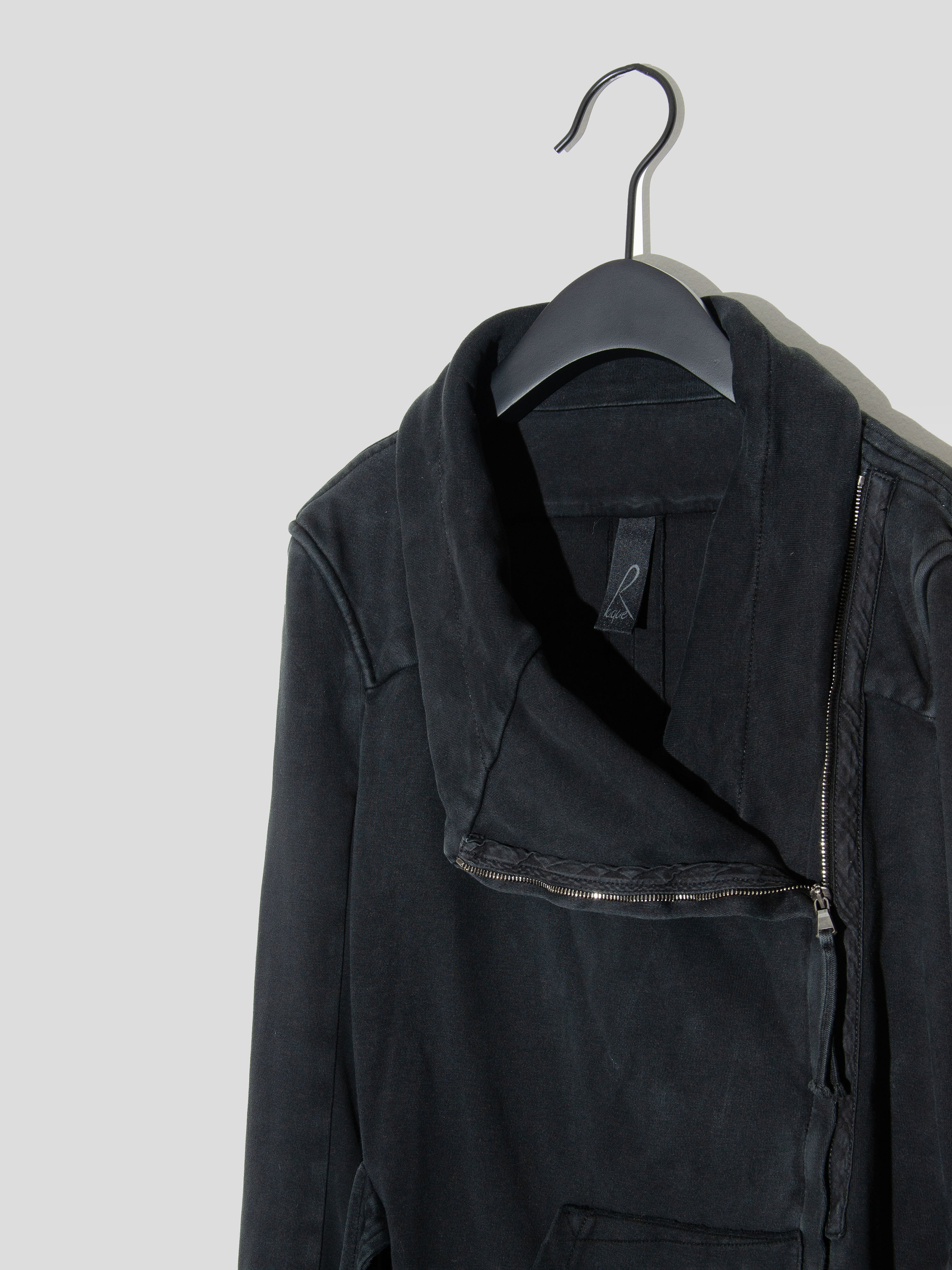 Asymmetrical Zip Coat