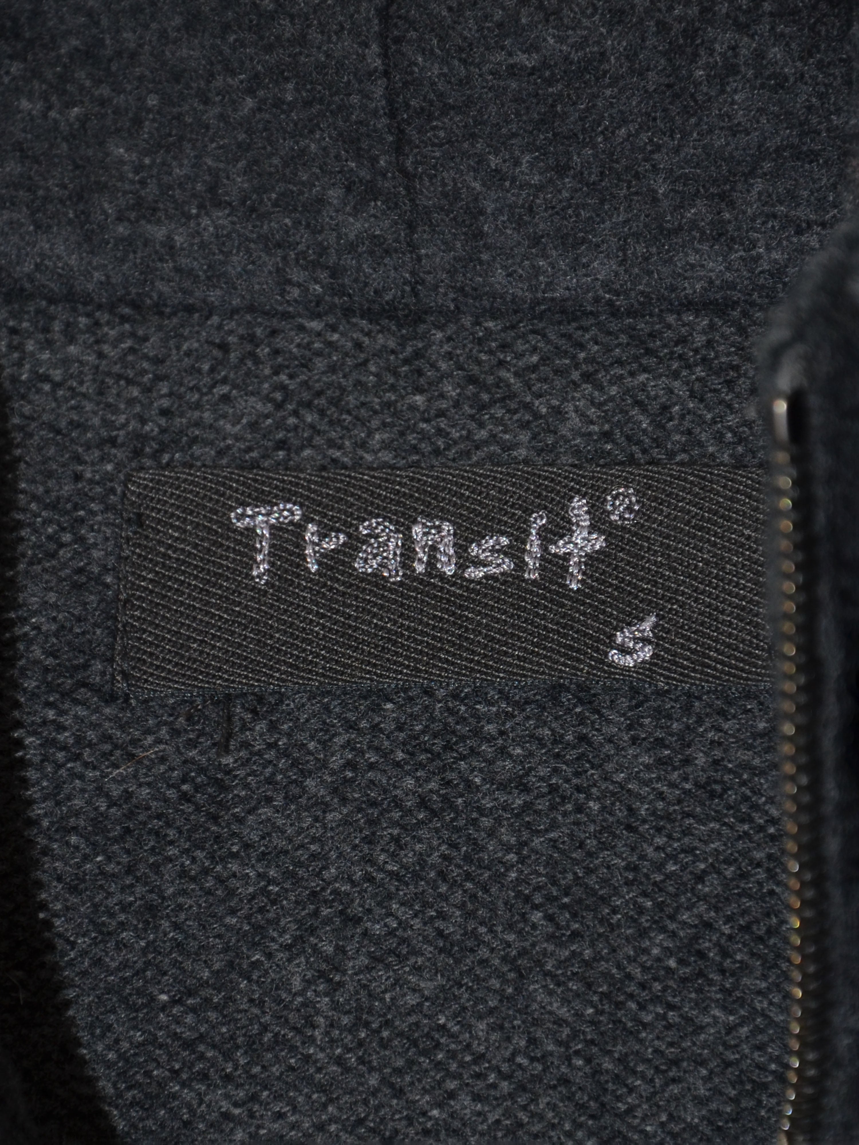 Zip-up Knit Hoodie