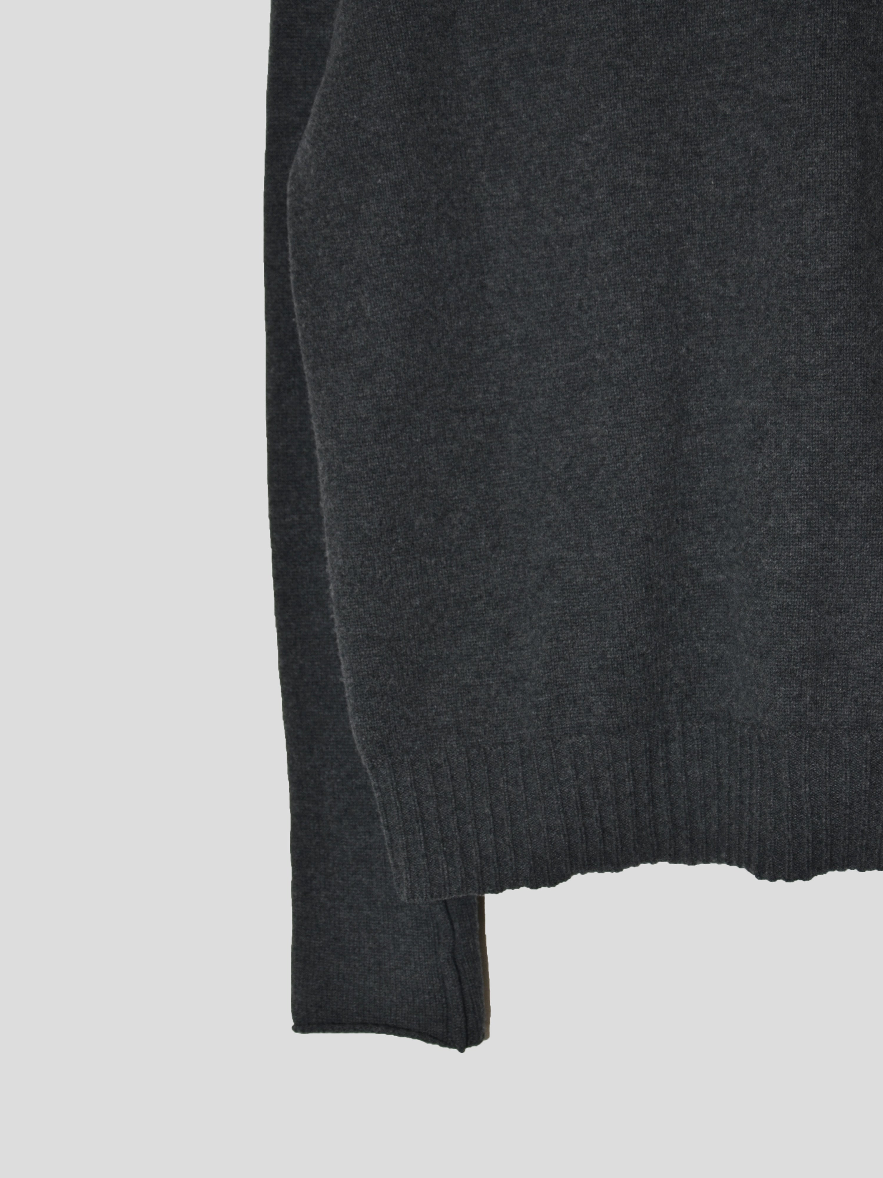 Zip-up Knit Hoodie