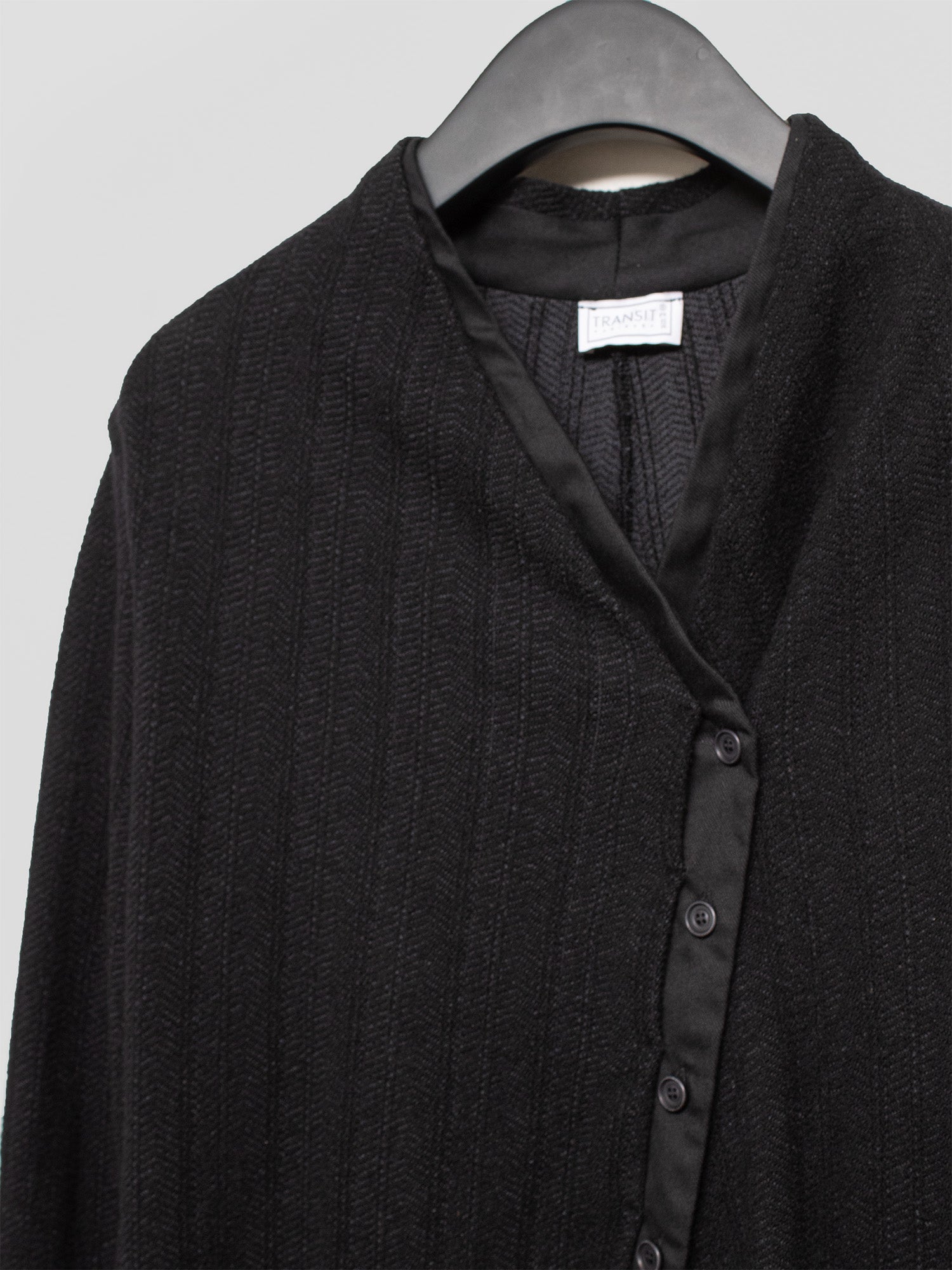 Offset Placket Cardigan