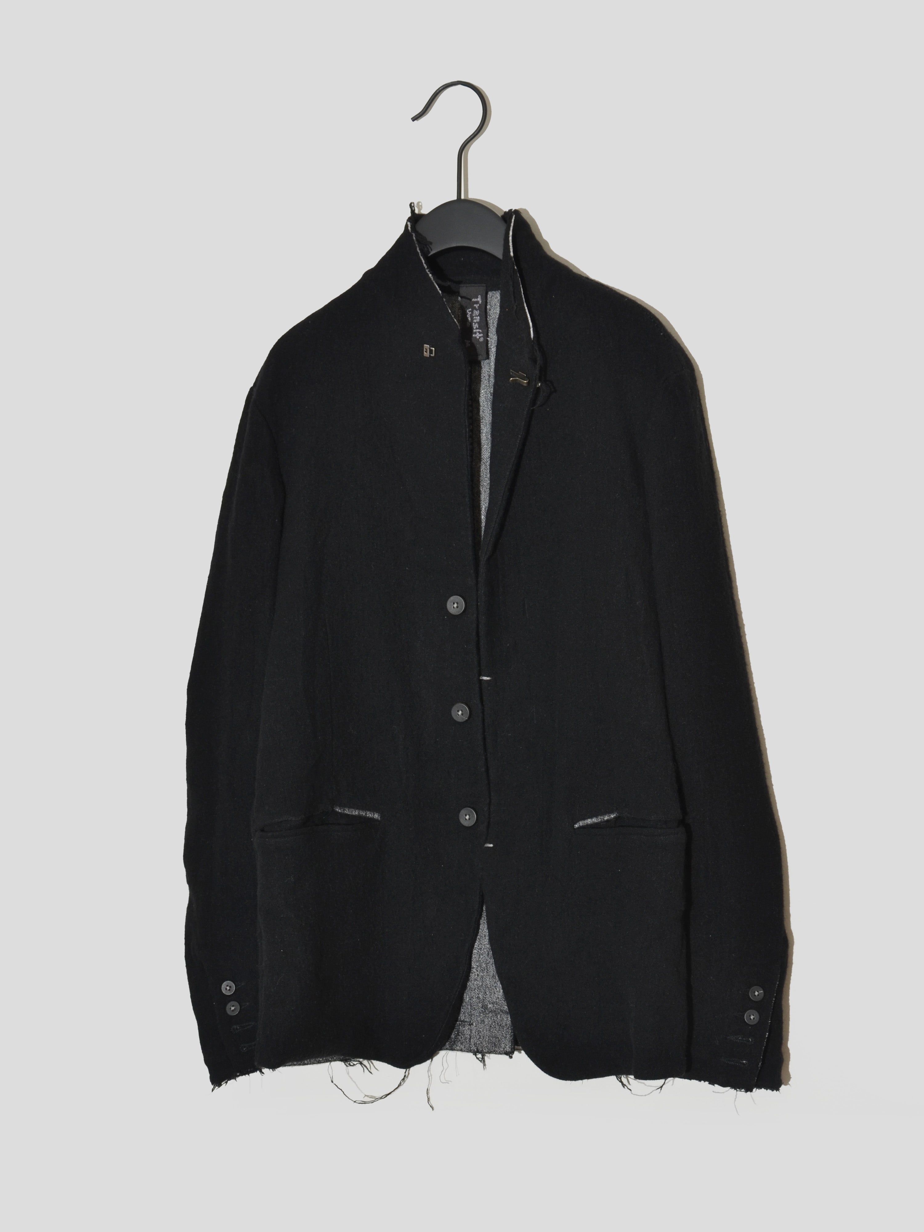 Boiled Wool Blazer