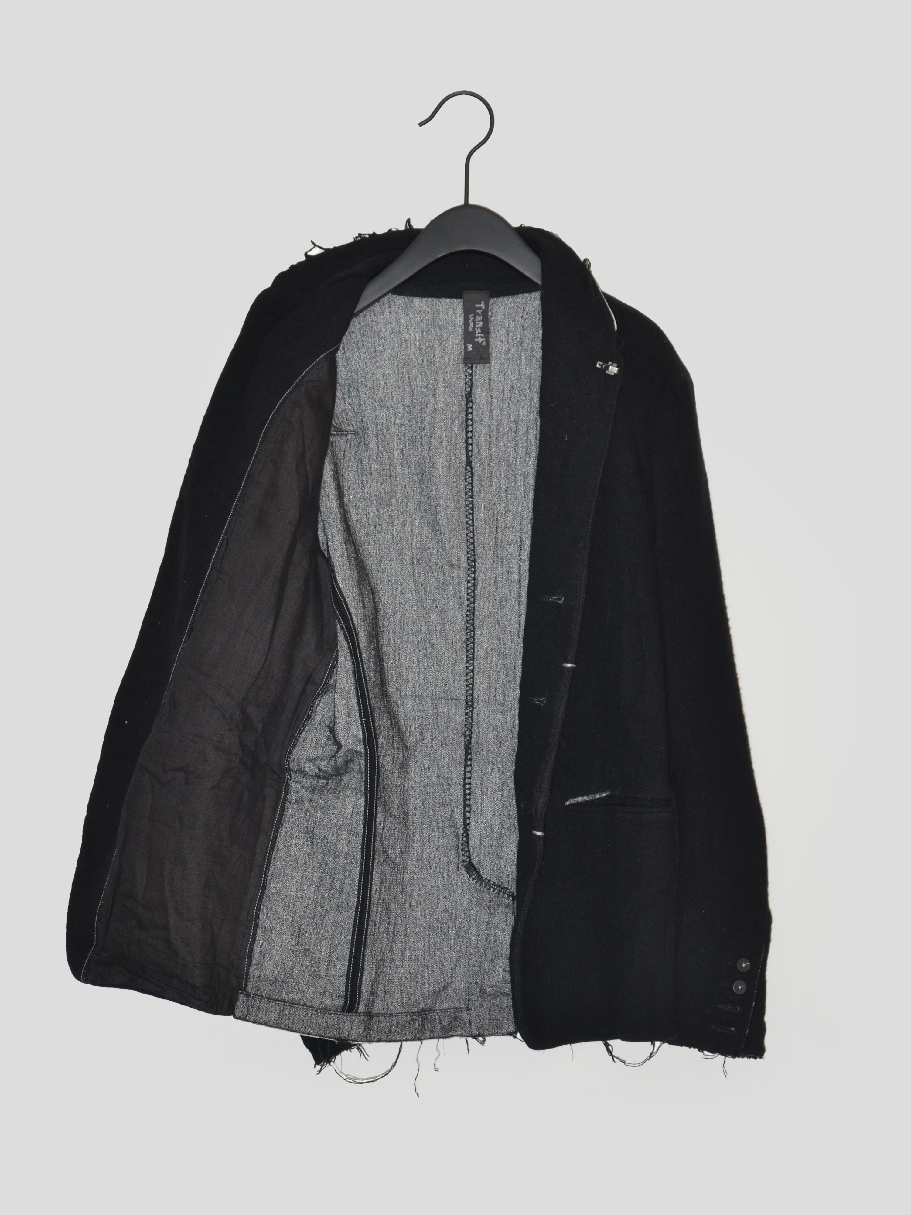 Boiled Wool Blazer