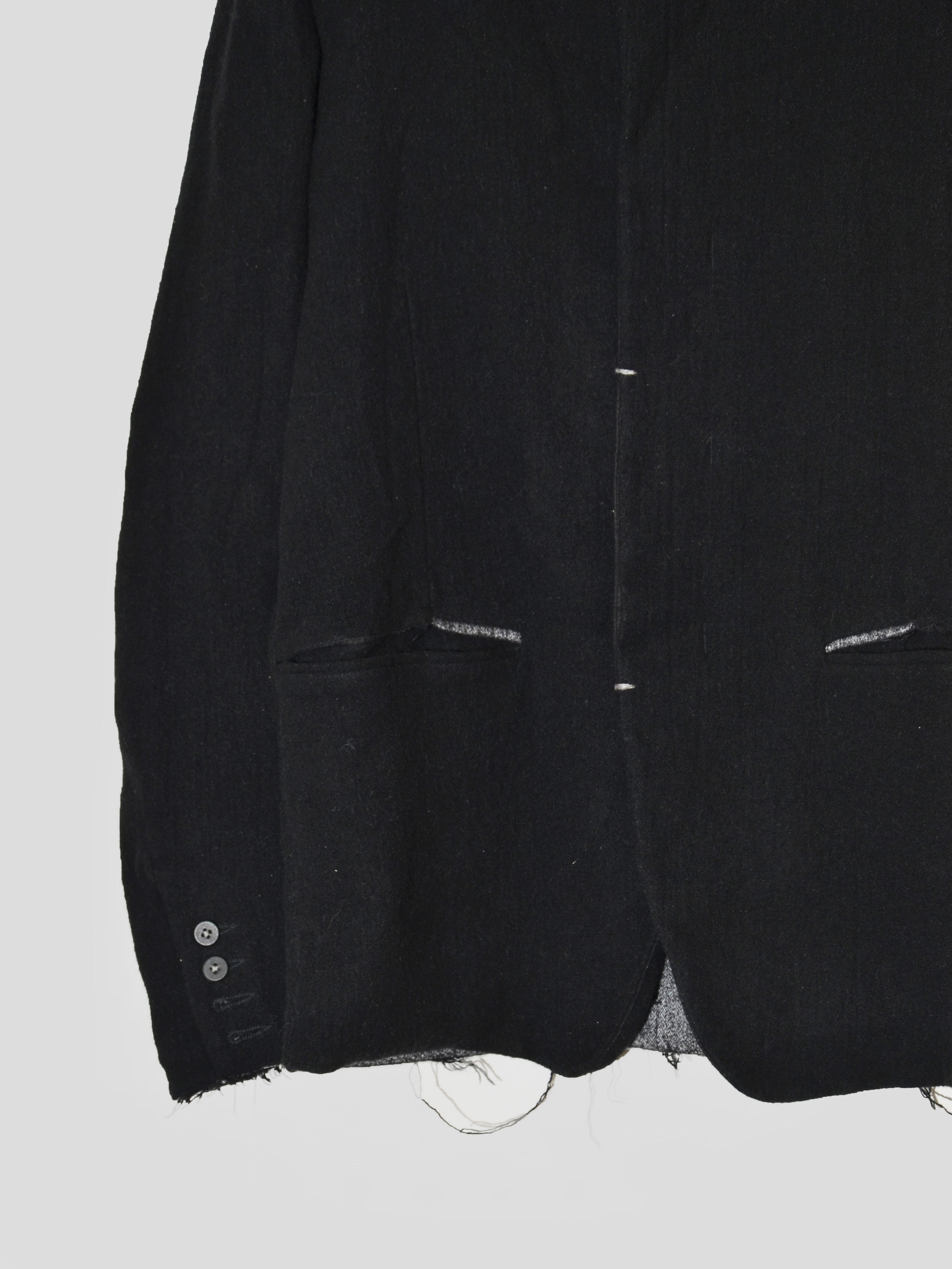 Boiled Wool Blazer