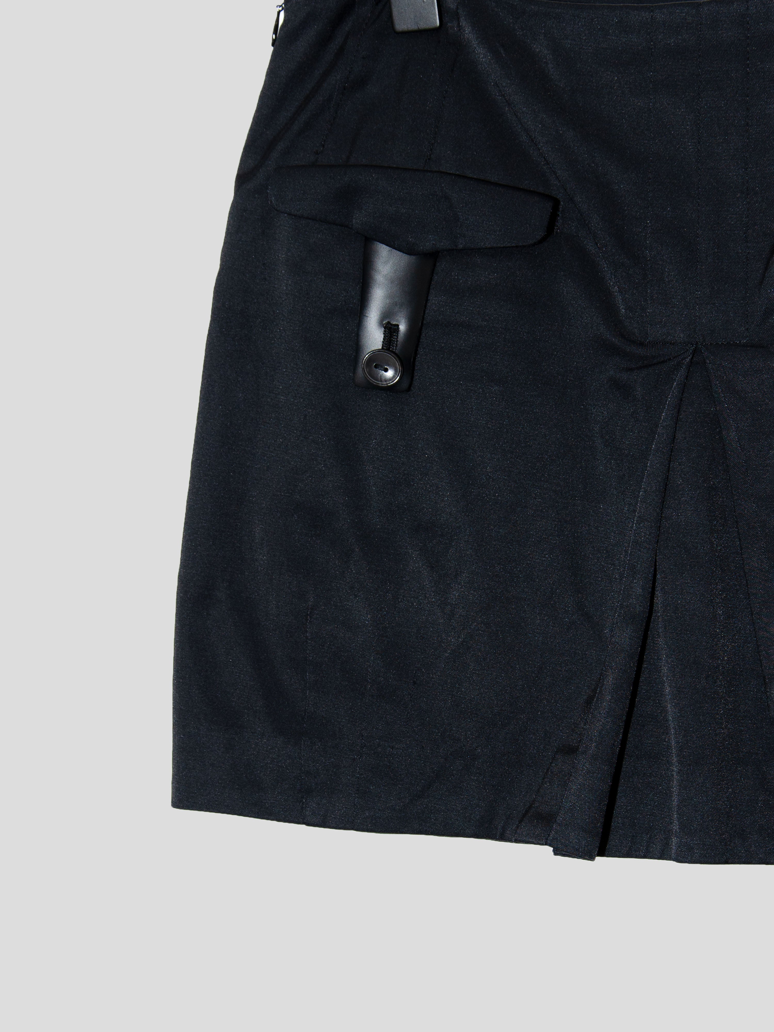 AW07 "Knit" Nylon Skirt